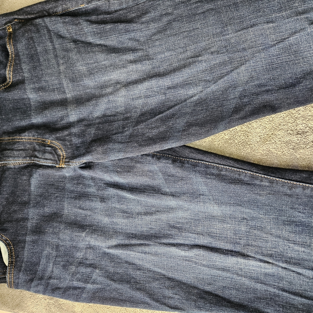 Dark Blue Denim Jeans